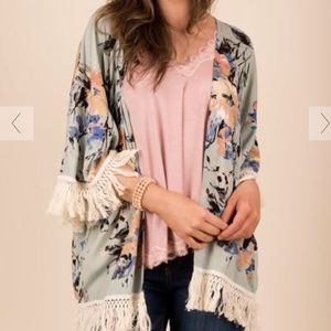 Women’s Kimono from the Mint Julep Boutique.